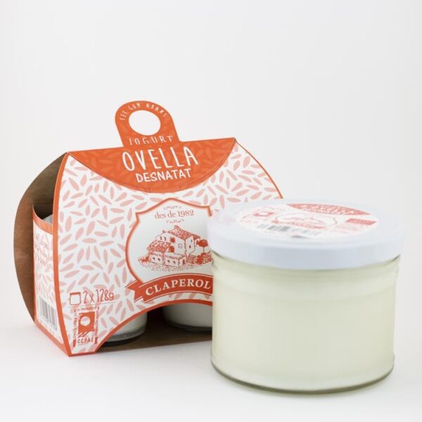 iogurt d'ovella desnatat- 475 cc